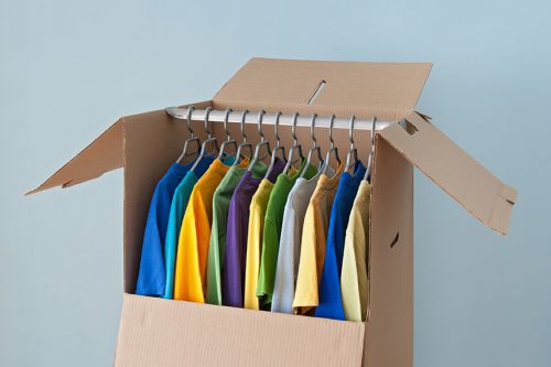 Carton penderie Selfdem Strasbourg