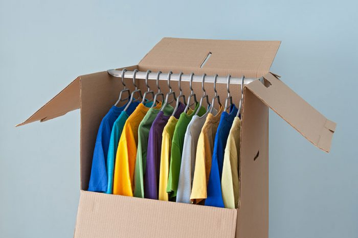 Carton penderie Selfdem Strasbourg